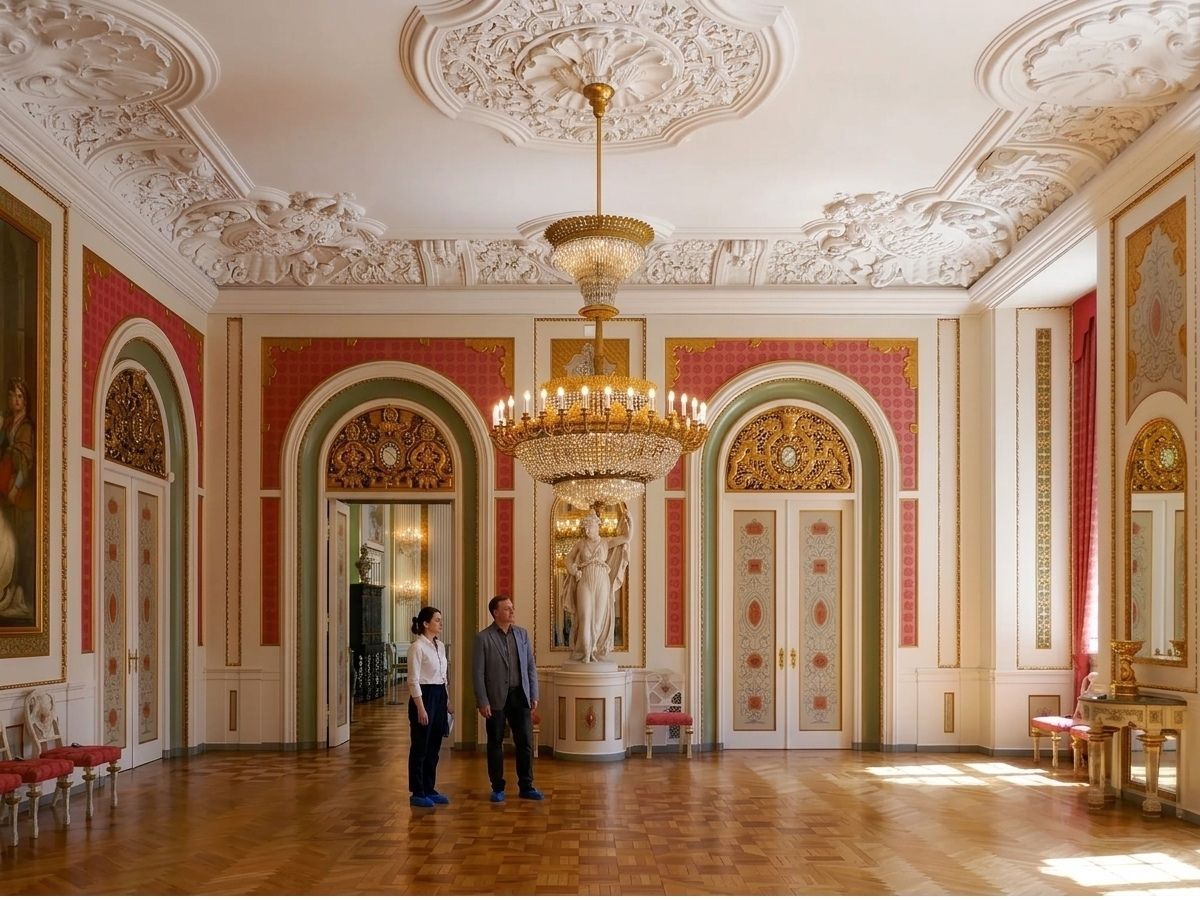 Christiansborg Royal Reception Rooms in Copenhagen