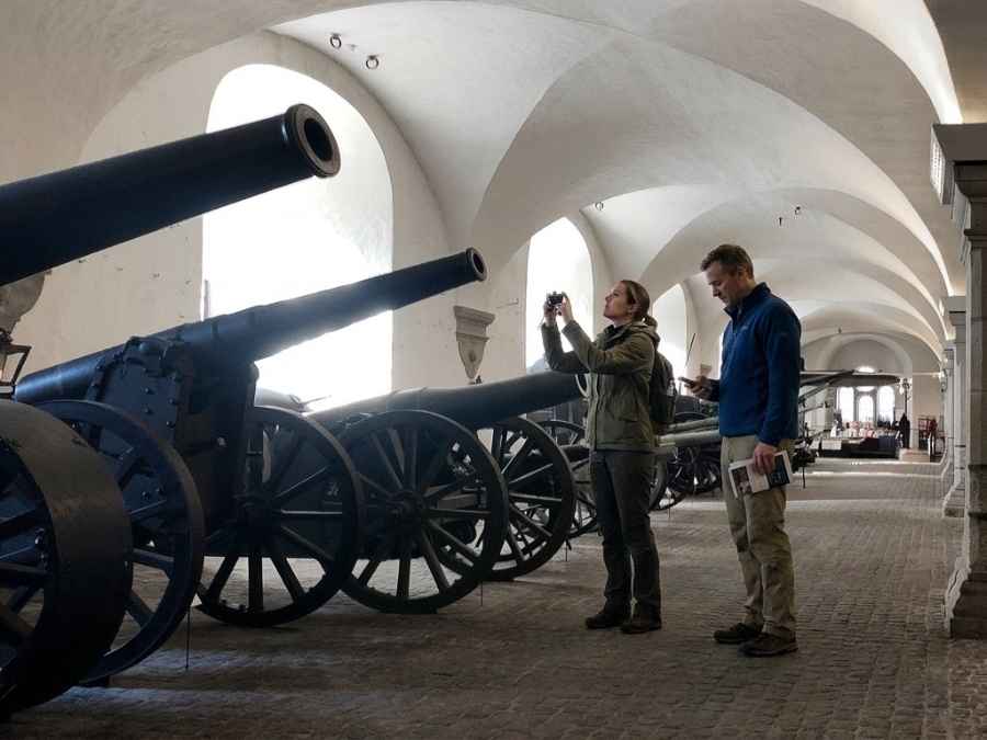 Danish War Museum in Copenhagen