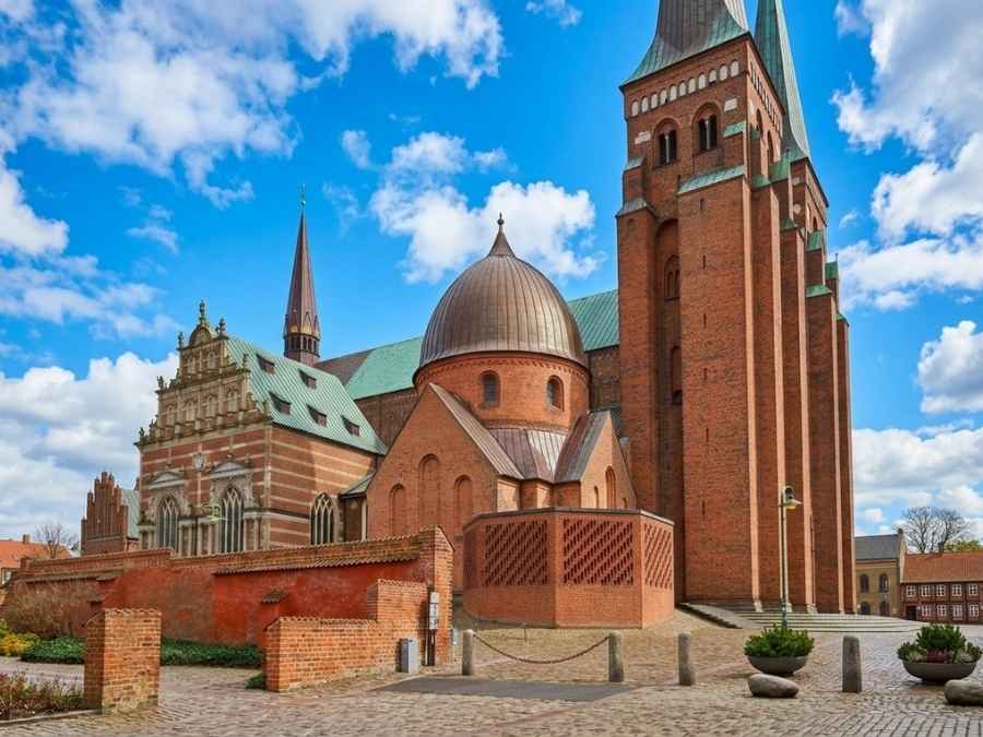 Roskilde Cathedral in Copenhagen